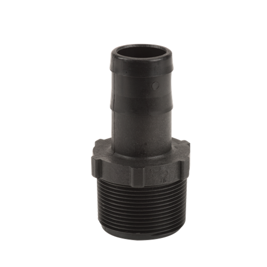 Picture of KING NIPPLE POLY HB150-125 1-1/2" MPT X 1-1/4" HOSE BARB